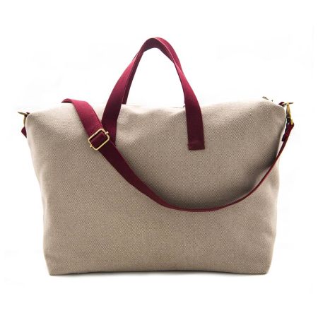 Bolsa de viaje Granate-Gris... 2