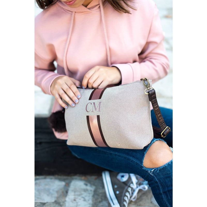 Bolso bandolera personalizable Lona...