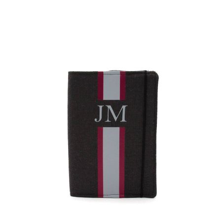 Libreta Granate-Gris Lona... 2