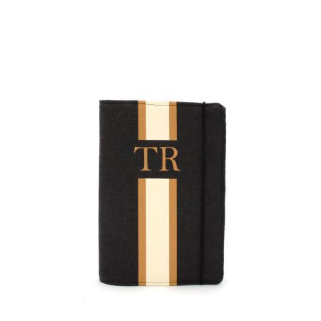 Libreta Camel-Beige Lona Negro 2