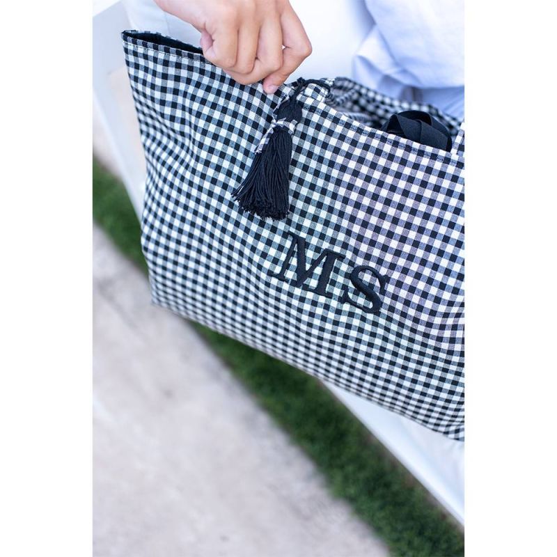 Bolso Negro Vichy