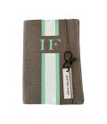 Libreta turquesa y Blanca Lona Camel