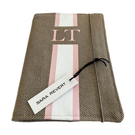 Libreta Rosa-Blanca Lona Camel 2