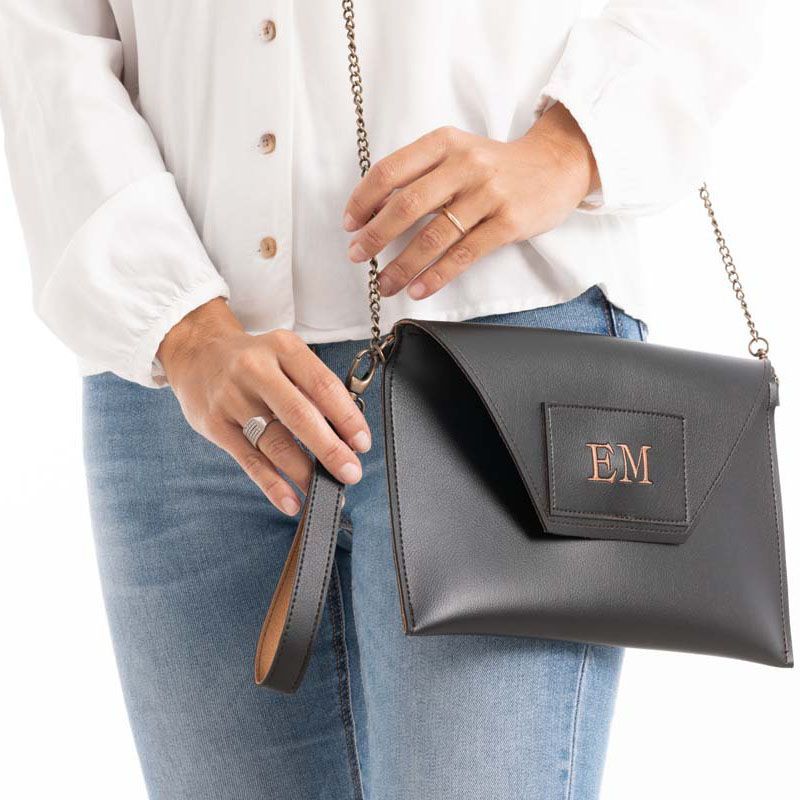 Envelope Valentina Negra