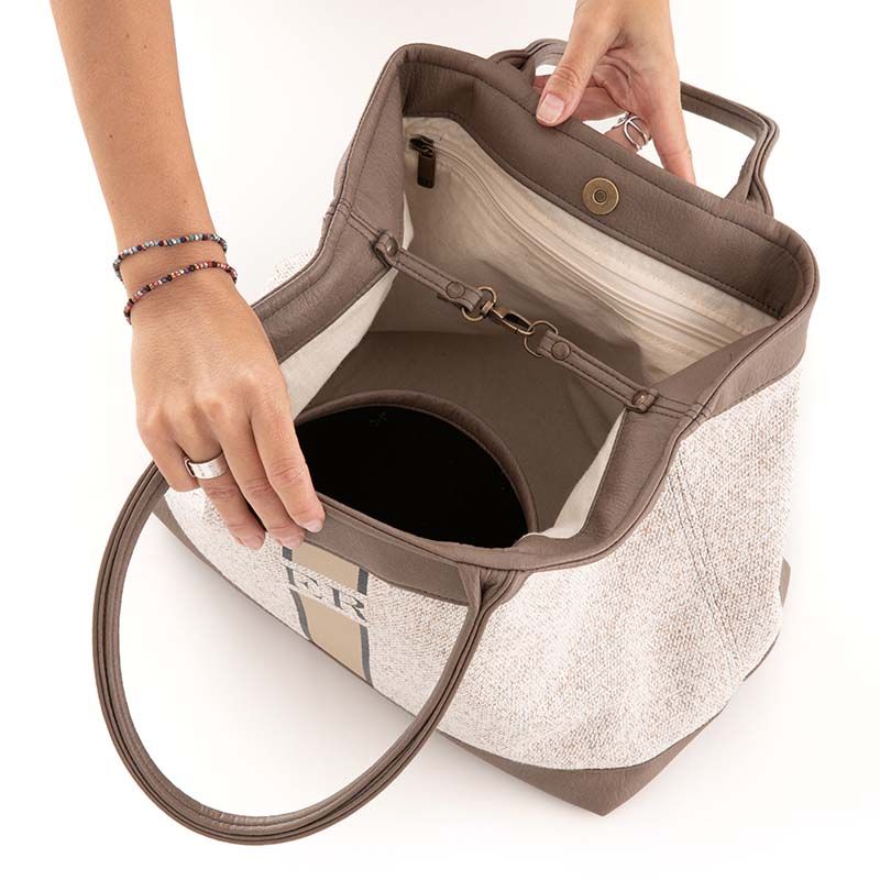 Bolso beige Cuneo
