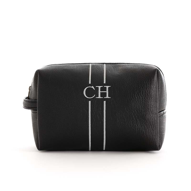 Neceser Bordado Negro Cuneo