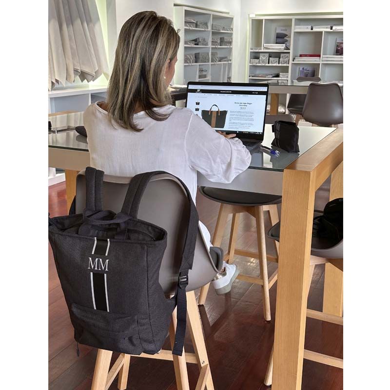 Mochila Negra Lizbon