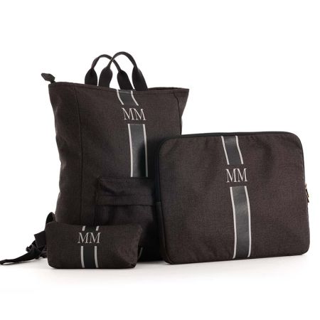 Funda portátil Negro Lizbon 2