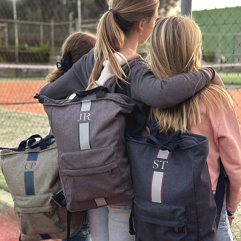 Mochila Gris Lizbon