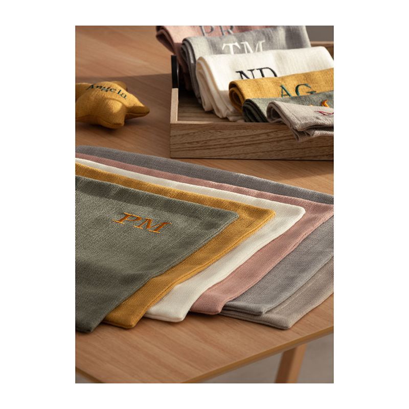 Mantel Individual Beige Linnen