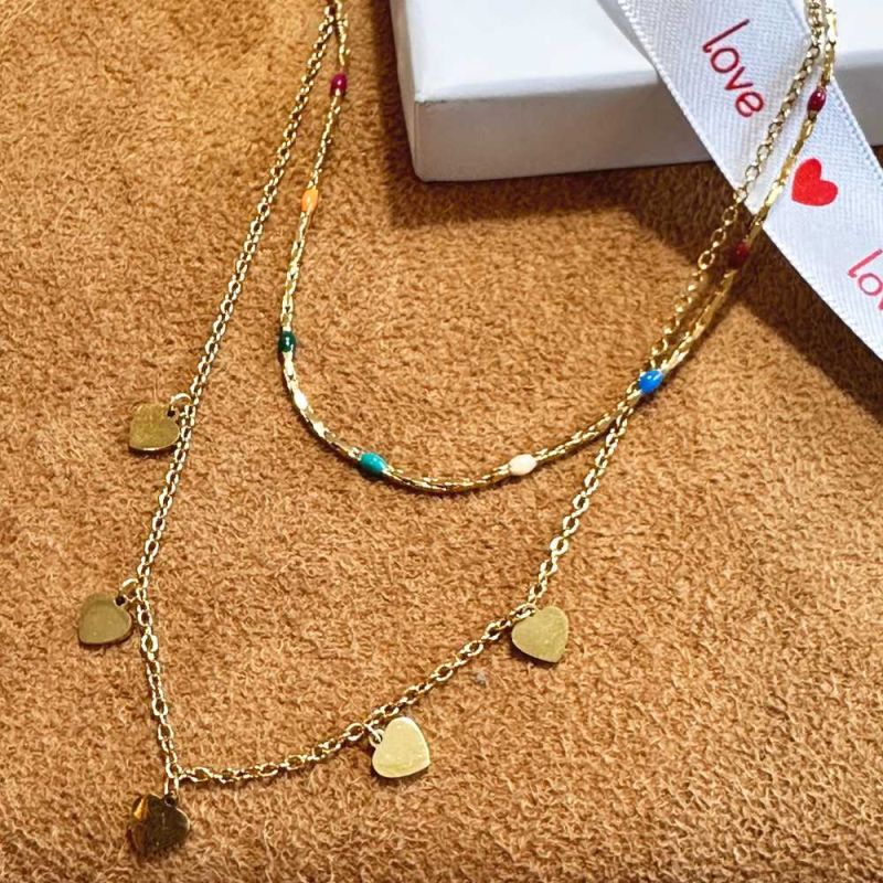 Collar doble LOVE