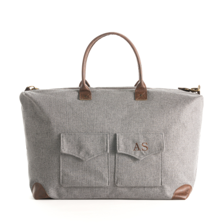 Bolsa de Viaje Gris Oxford