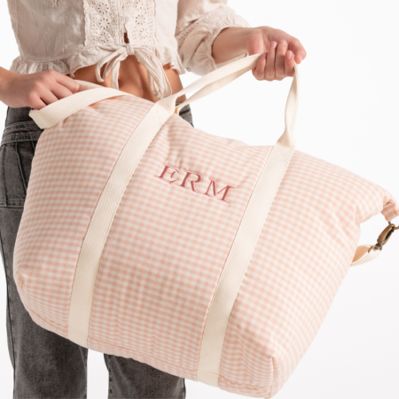Bolsa de Viaje Rosa Vichy