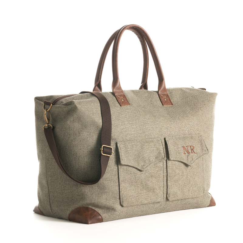 Bolsa de Viaje Verde Oxford