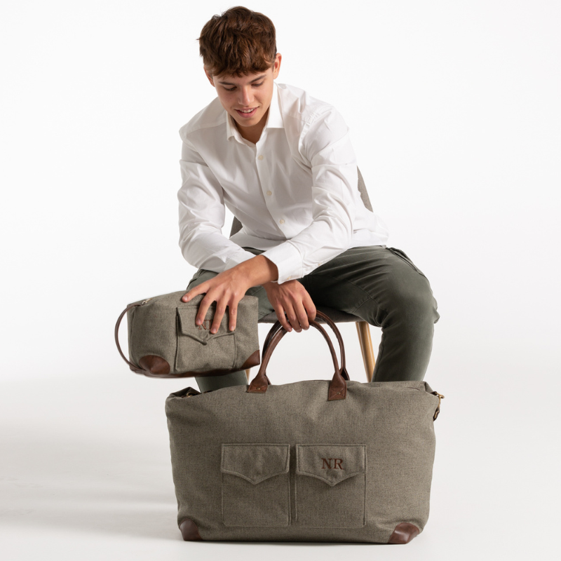 Bolsa de Viaje Verde Oxford