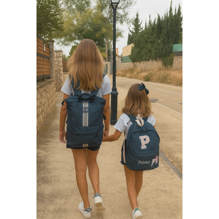 Mochila Escolar Azul