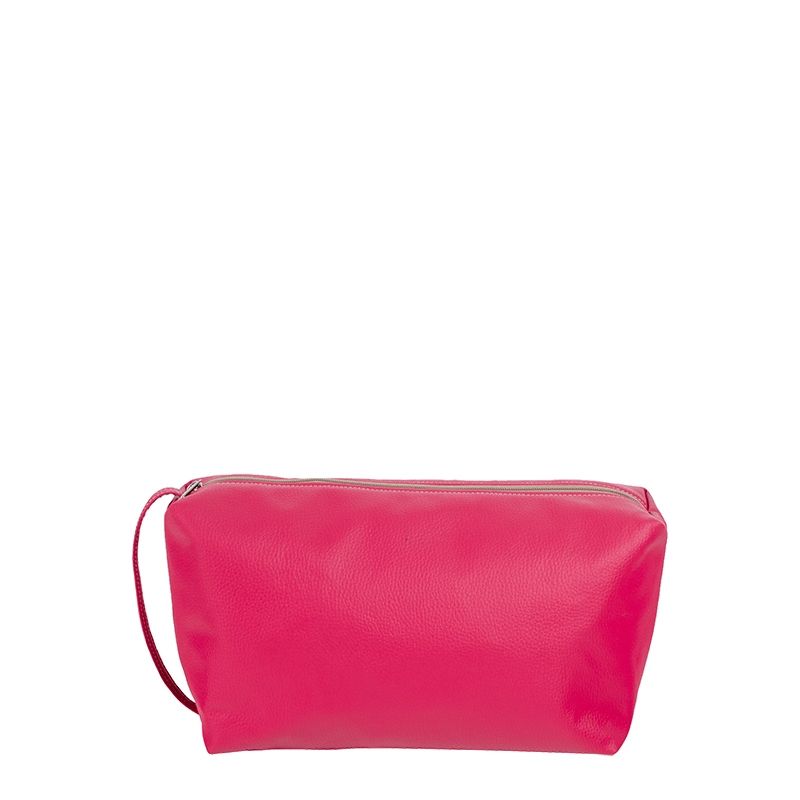 Capazo y Neceser Fucsia