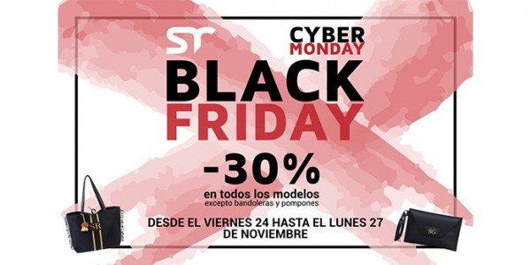 ¡Black Friday con 30% de descuento en todos nuestros bolsos!